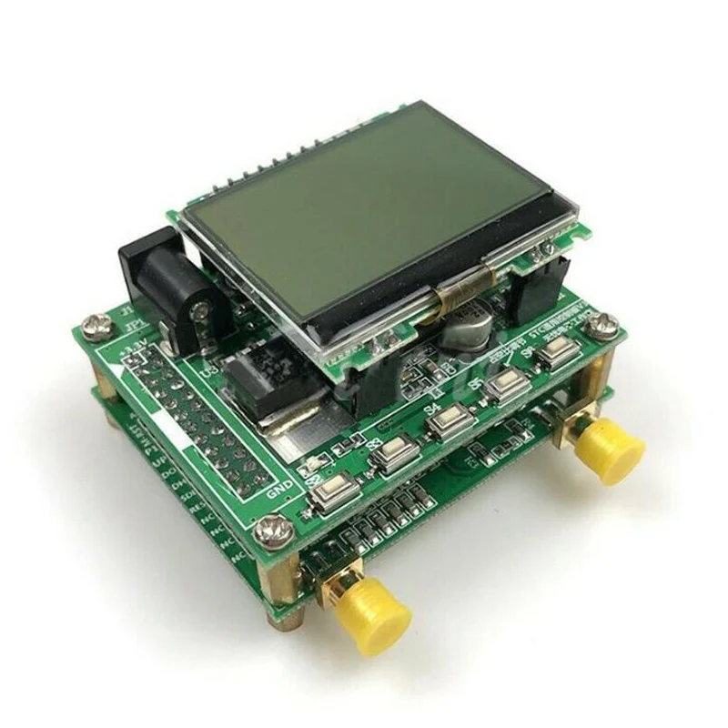 

AD9910 module DDS V2.0 signal source 100MHz crystal oscillator signal output+ MCU Controller Board + LCD+ RF Amplifier T01019