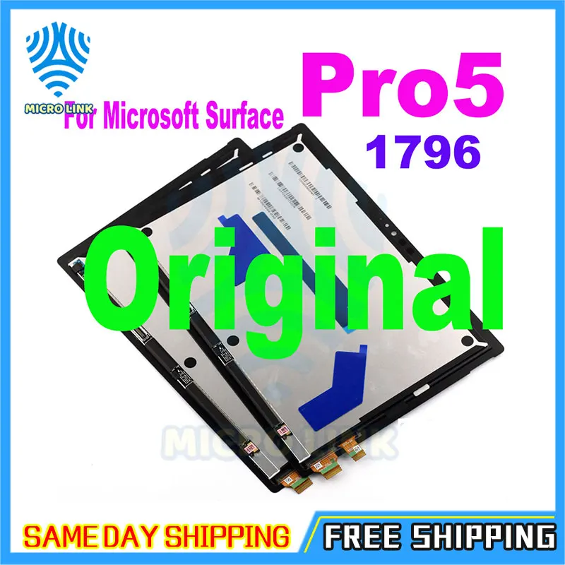 Оригинальный дисплей для Microsoft Surface Pro 3 1631 4 1724 5 1796 PRO 6 1807 PRO7 1866 ЖК-дисплей с