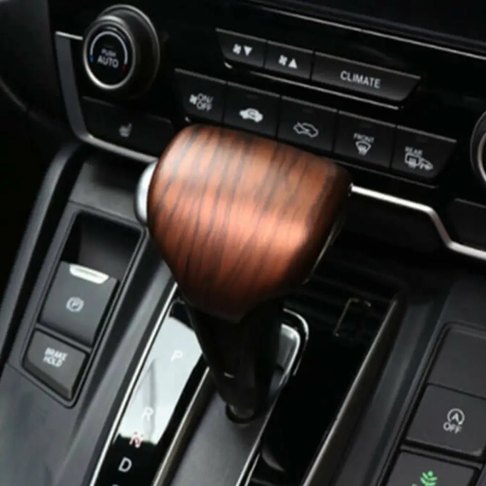 Персиковая зернистая древесина/карбоновая задняя крышка для Honda рукоятка рычага