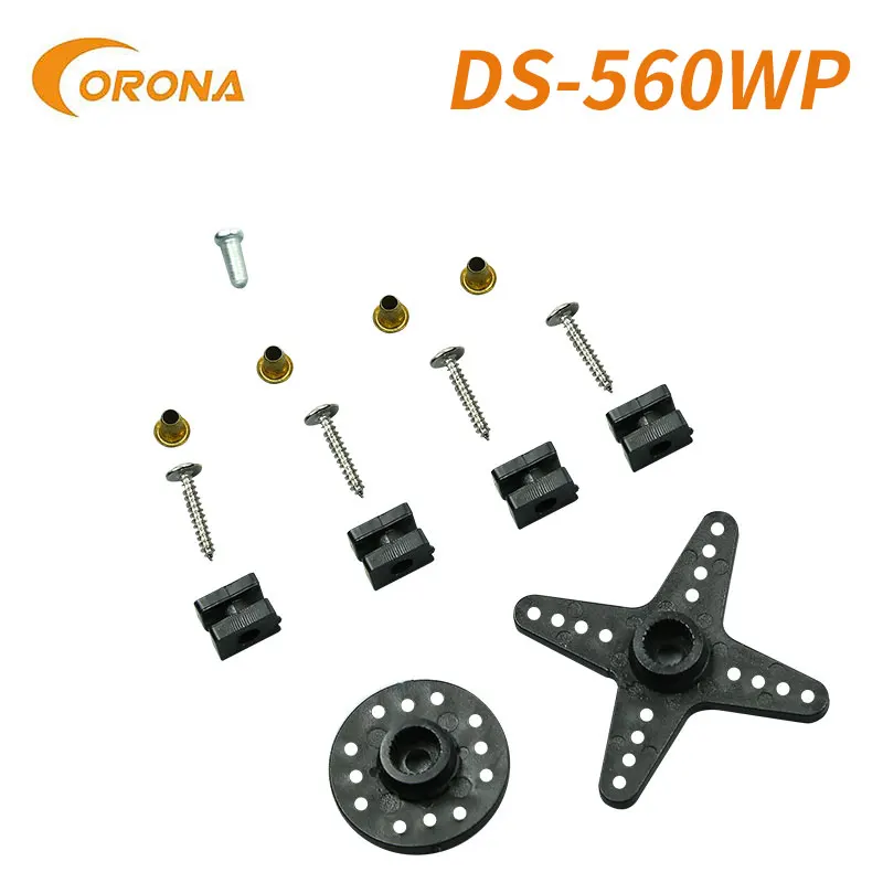 Серводвигатель Corona DS560WP водонепроницаемый с большим крутящим моментом 15 кг 0 16