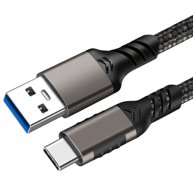 Кабель USB Type C 10G для Huawei Samsung 3A быстрая зарядка 3 0 провод быстрой зарядки Xiaomi 10 Pro