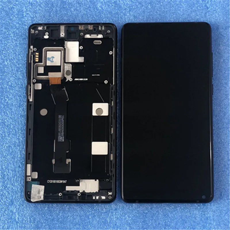 Для 5,9" Xiaomi mi x 2 mi x2 ROM-6GB Axisinternational ЖК-экран рамка+ сенсорная панель дигитайзер для Xiaomi mi x EVO
