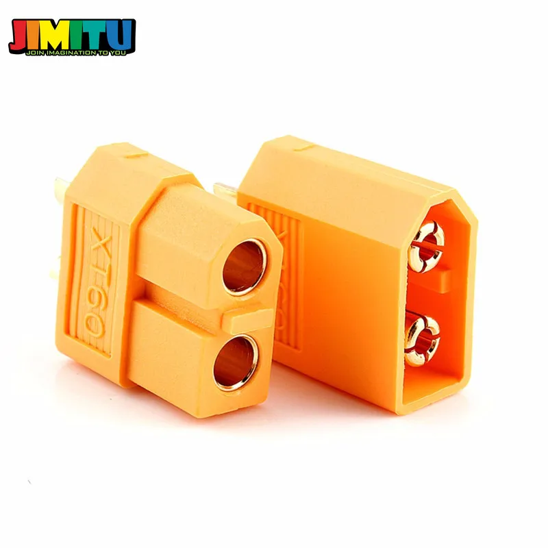 JIMITU 10 шт./5 пар XT60 штекер/гнездо цилиндрический RC коннектор аккумулятора вилки для