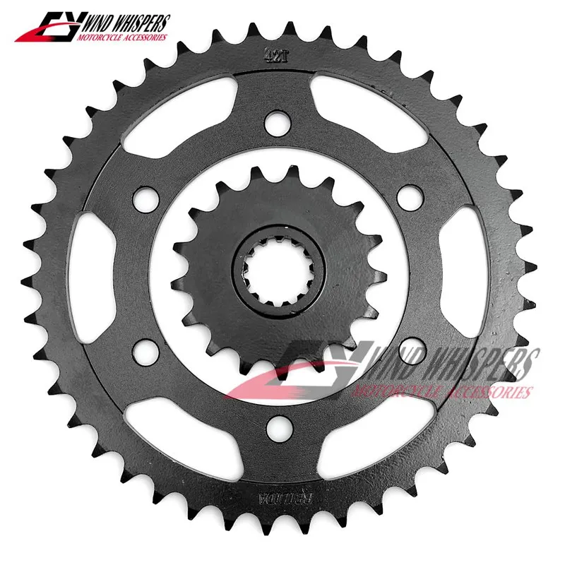 Передние и задние звездочки мотоцикла для Yamaha YZF R1 1998 2003 42T/17T 530|Звездочка цепи| |