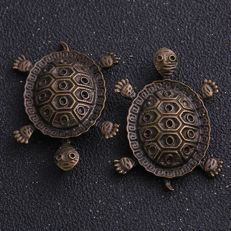 

1pcs/lot 39*50mm Wholesale Fashion Antique Bronze Metal Alloy Longevity big Tortoise Charm Animals Charms Jewelry Pendant