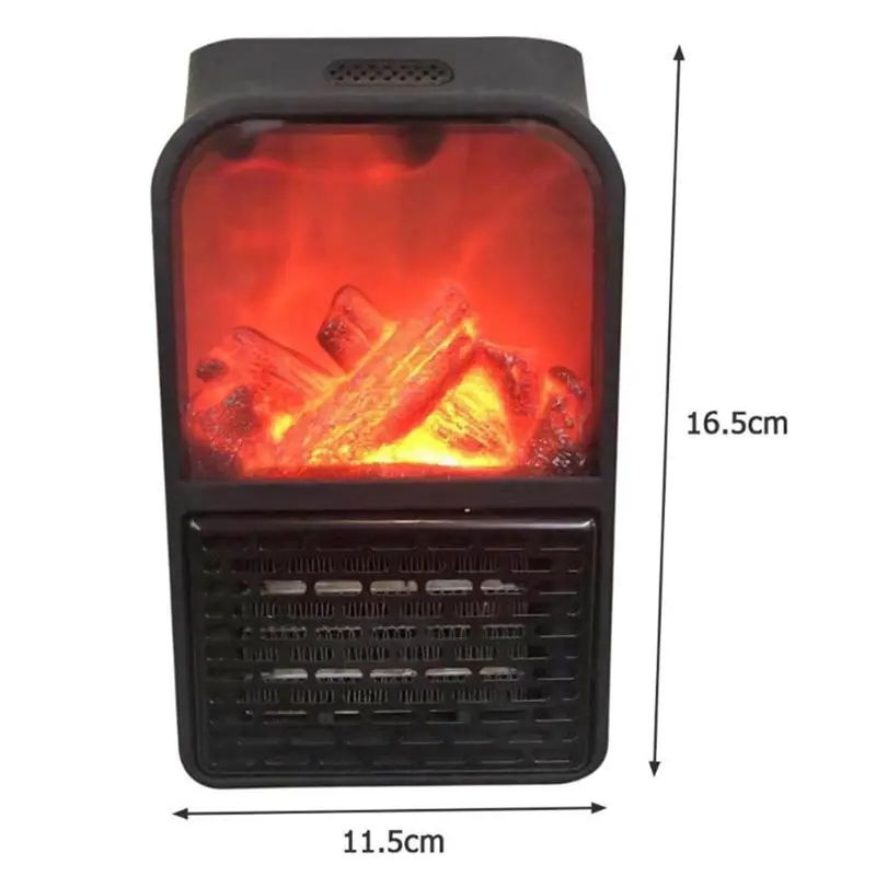 ЕС Plug переносной камин огневой Нагреватель настенный цифровой плагин