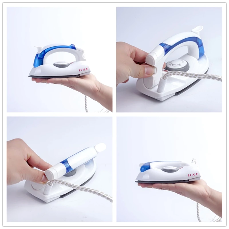 

Travel Portable Mini Handheld Electric Steam Iron Machine Foldable Handle 3 Gear Dropshipping