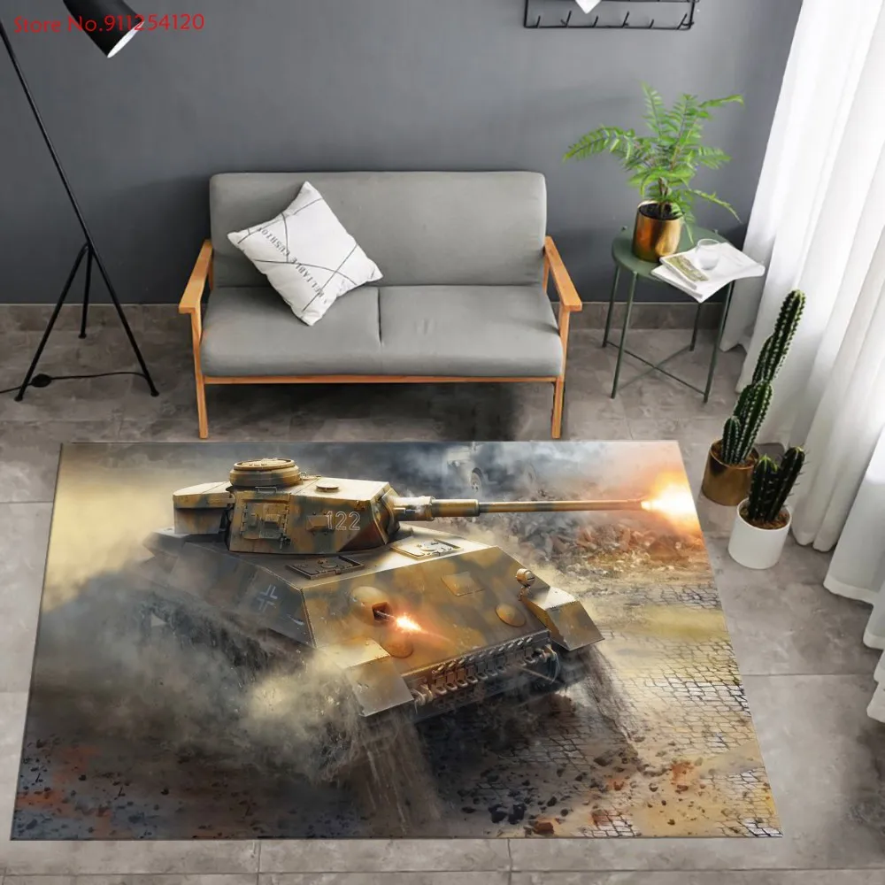 Ковер с принтом в виде резервуара Нескользящие Коврики для дома спальни коврики