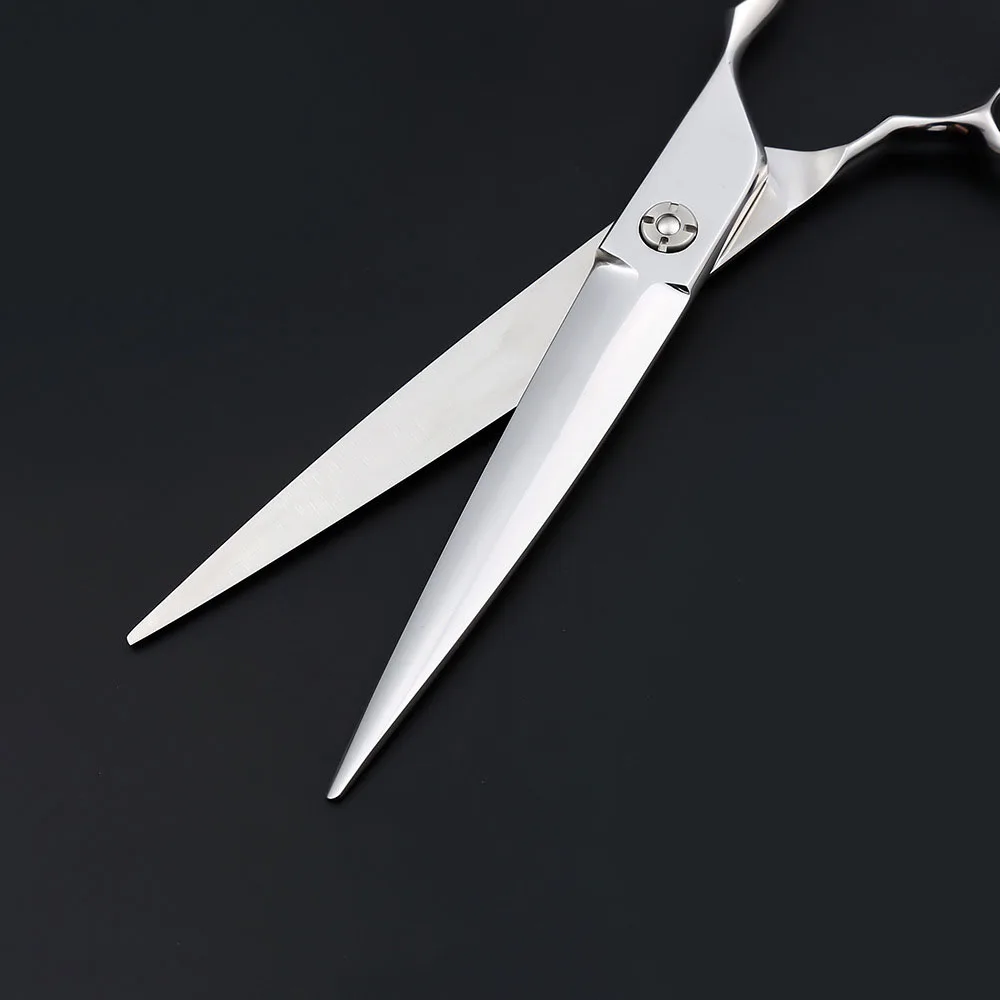 Профессиональные JP440c 7 дюймовые серебристые ножницы для ухода за собакой резки