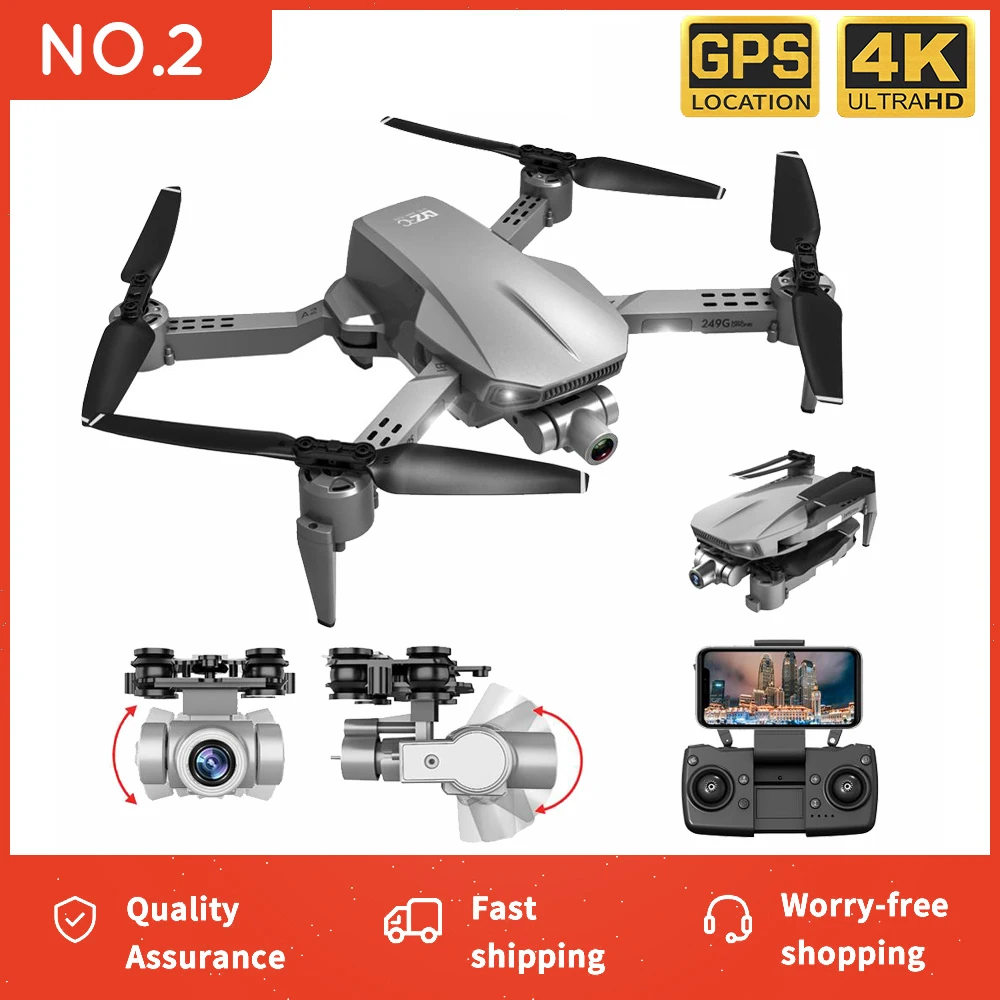 

CONUSEA L106 RC Mini Drone 4K 2-Axis Gimbal Anti-shake Camera GPS 5G WiFi FPV Wide Angle Professional Quadcopter RC Dron