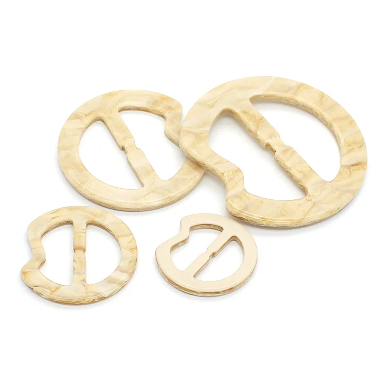 1 шт. круглая пряжка из смолы черного бежевого кофейного цвета для чемодана