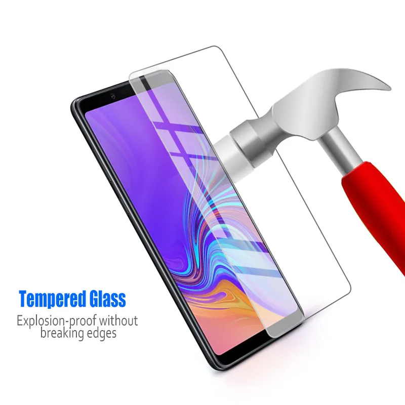 Закаленное стекло для SAMSUNG Galaxy A9 PRO 2019 протектор экрана 9H закаленное защитная