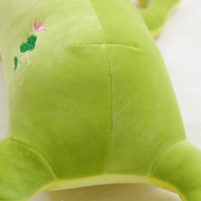

New Style 60-80CM Lying Soft Big Eyes Frog Plush Toys Doll Stuffed For Girl friend Kids Gift