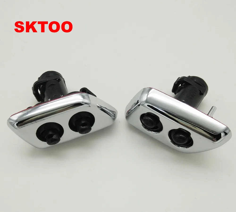 Омыватель фар SKTOO для Chrysler 300C 2005 2007 черный хром|nozzle water|nozzle water jetnozzle spray |