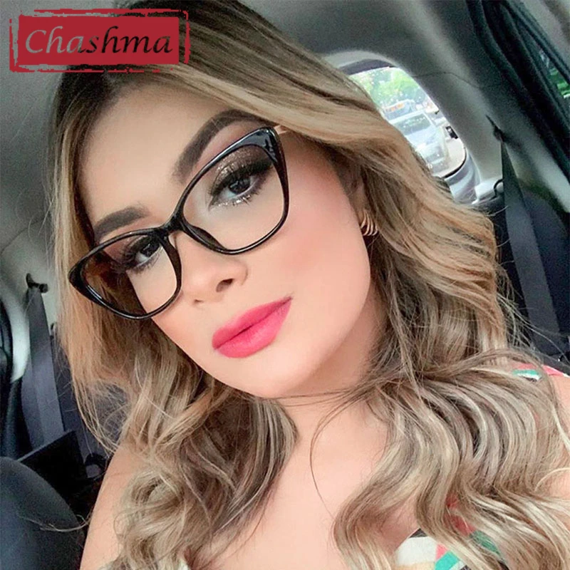женские очки по рецепту оптическая оправа для глаз анти синий луч фотохромные