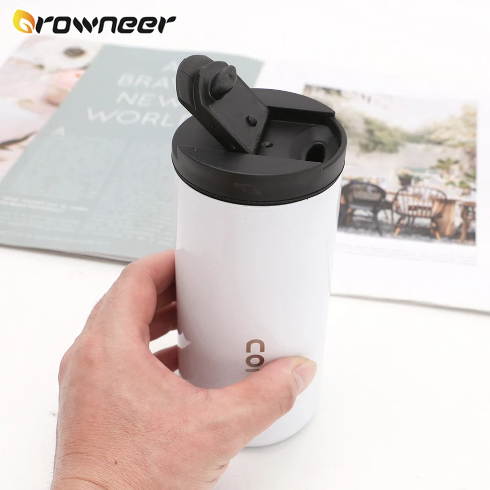 350 мл/500 мл двойная кофейная кружка из нержавеющей стали 304 Герметичный Термос