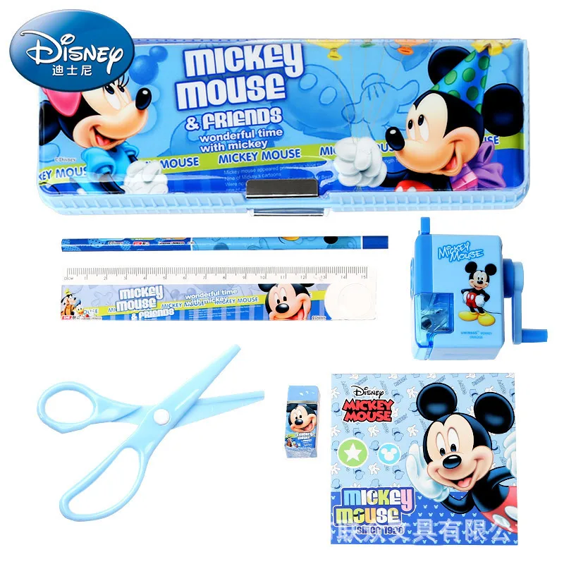 

Детский подарок Disney, школьные принадлежности, набор канцелярских принадлежностей, Подарочная коробка, прелестный подарок ученику