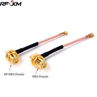 1pcs sma female right angle to uflipxipex rf coaxial adapter rg178 pigtail cable