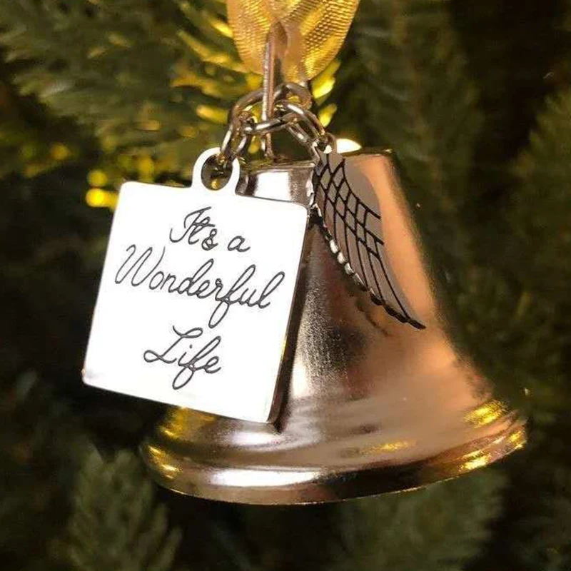 

Memorial Bells Tree Ornaments Christmas Decor Party Hanging Commemorative Decor