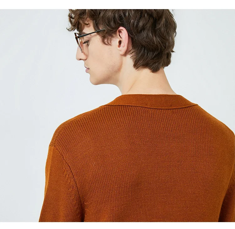 JackJones мужской вязаный кардиган с v-образным вырезом мужская одежда 219424501