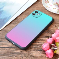 for iphone mermaid colours pastel fuchsia pink turquoise aqua blue print soft matt apple iphone case