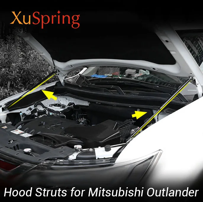 Крышка вытяжки для Mitsubishi Outlander 2013 2014 2015 2016 2018 пружинная амортизирующая стойка