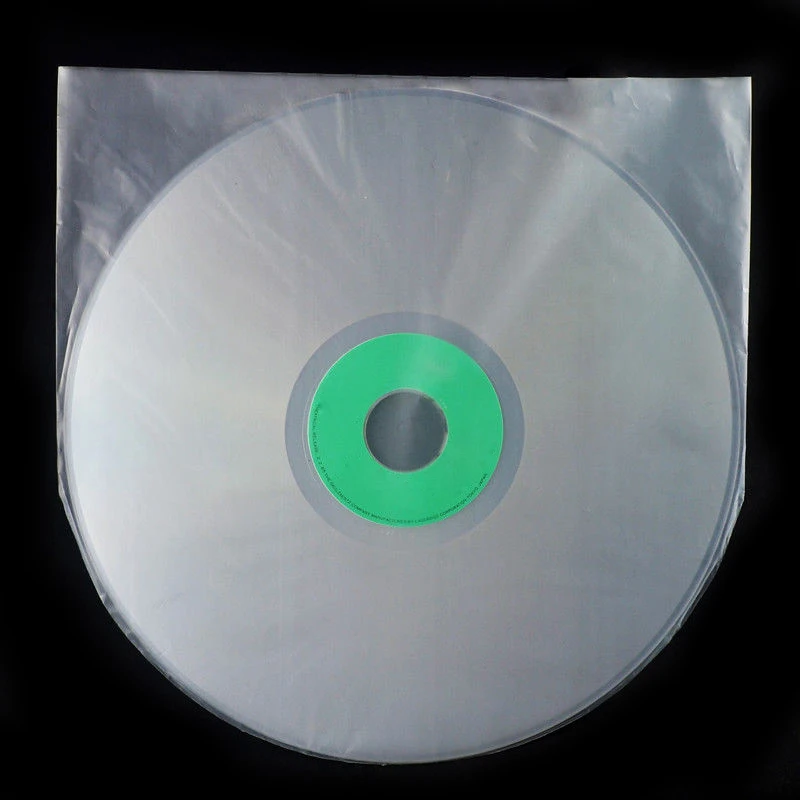 50Pcs 12Inch Antistatic Plastic Cover Inner Sleeves Bag for LP Music Vinyl Record DNJ998 | Дом и сад