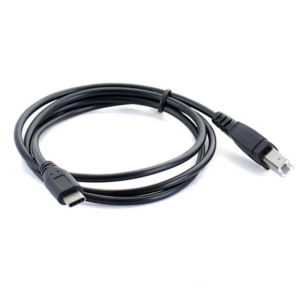 1 м USB C 3 type штекер 2 0 B Тип Мужской кабель для передачи данных телефонный принтер