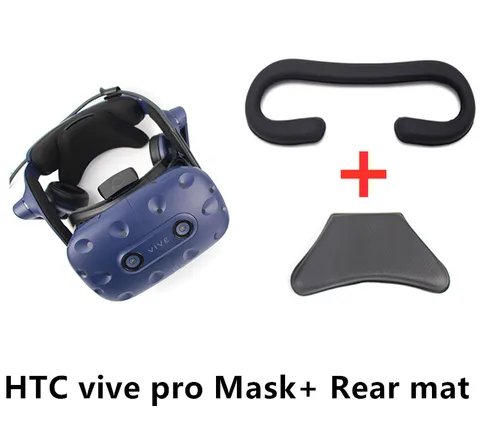 Сменный коврик для очков VR из искусственной кожи с поролоновым покрытием для HTC Vive/pro VR 3D, аксессуары для очков