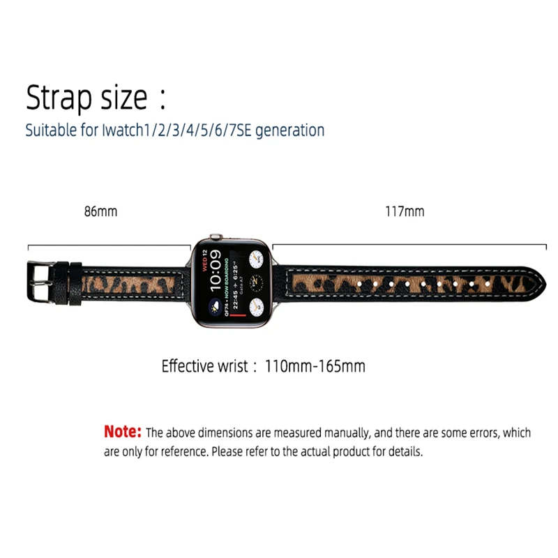 Тонкий кожаный ремешок из твида для Apple Watch Band 41 мм 45 42 38 40 44 стильный браслет iWatch