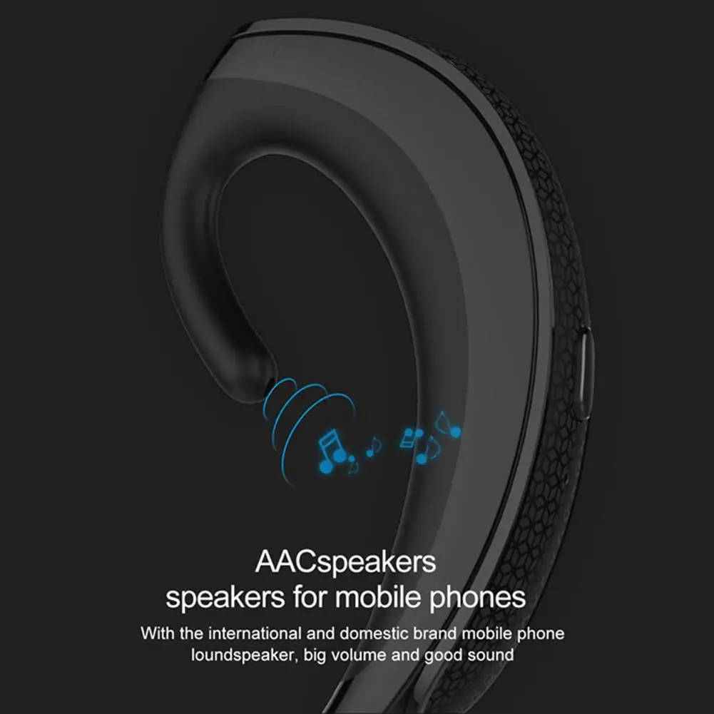 Q12 Беспроводные Bluetooth 4 2 наушники одиночные с микрофоном Handfree бизнес-встречи