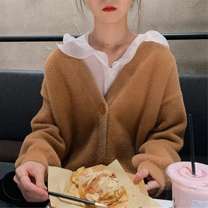 Женская винтажная блузка белая с отложным воротником съемный воротник 2019| |