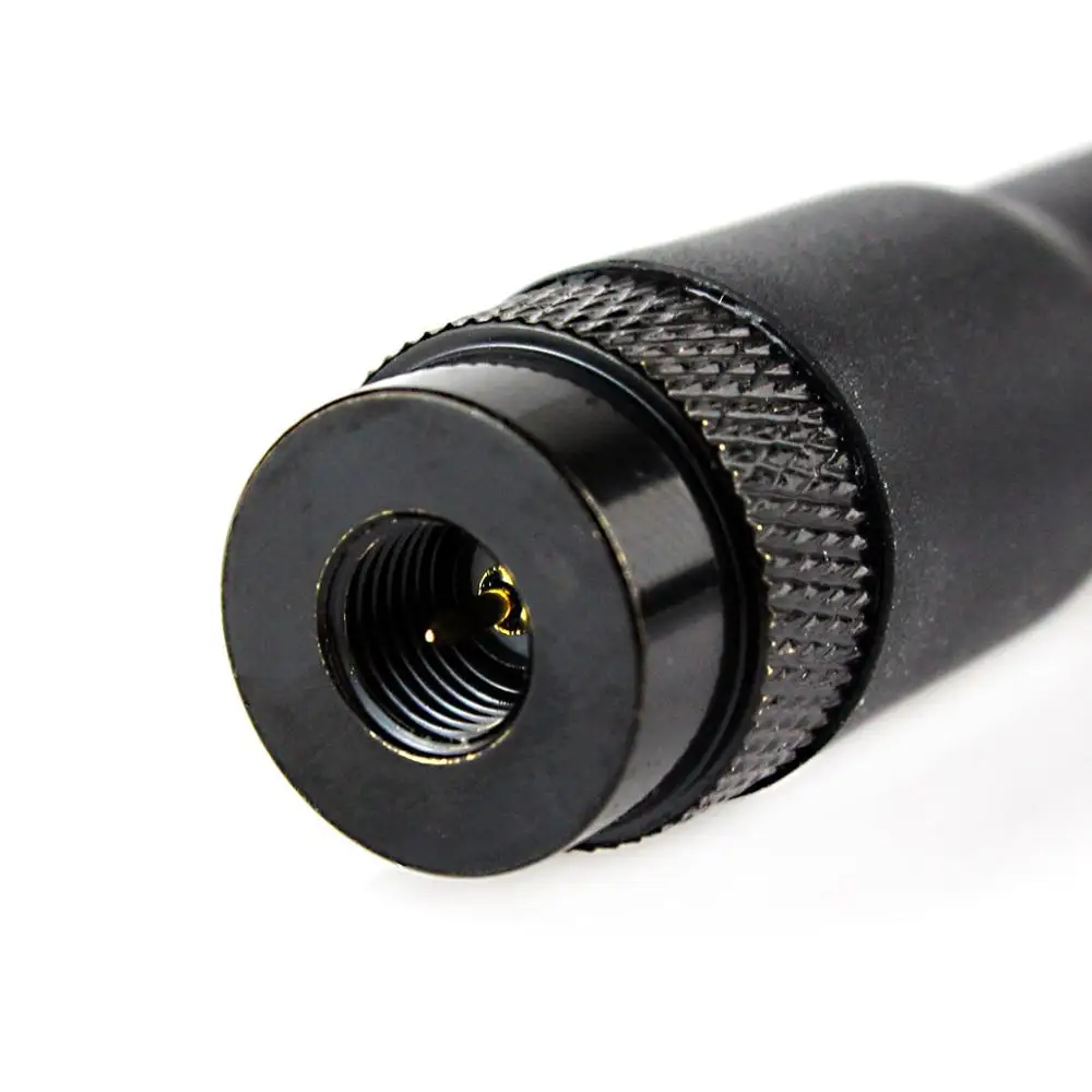 Retevis черный RT20 двухдиапазонный VHF/UHF с высоким коэффициентом усиления SMA-M 144 МГц/430