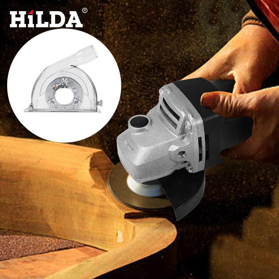 HILDA Dust Shroud Kit Grinding Cover for 3"/4"/5" Angle Grinder Hand Saw Blades Clear Power Tool Accessories | Инструменты