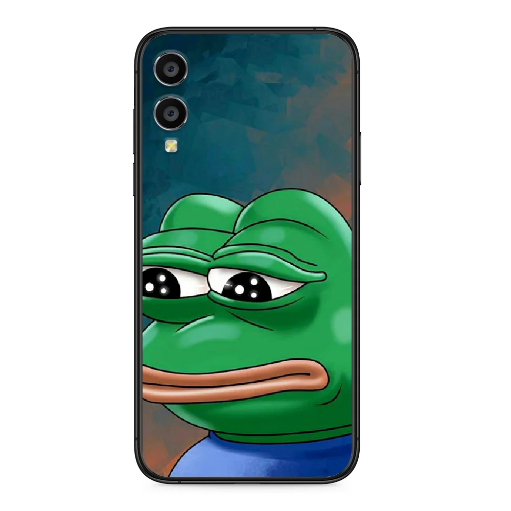 

Pepe Memes Sad Frog Phone case For Huawei Honor 6A 7A 7C 8 8A 8X 9 9X 10 10i 20 Lite Pro Play black prime soft coque pretty
