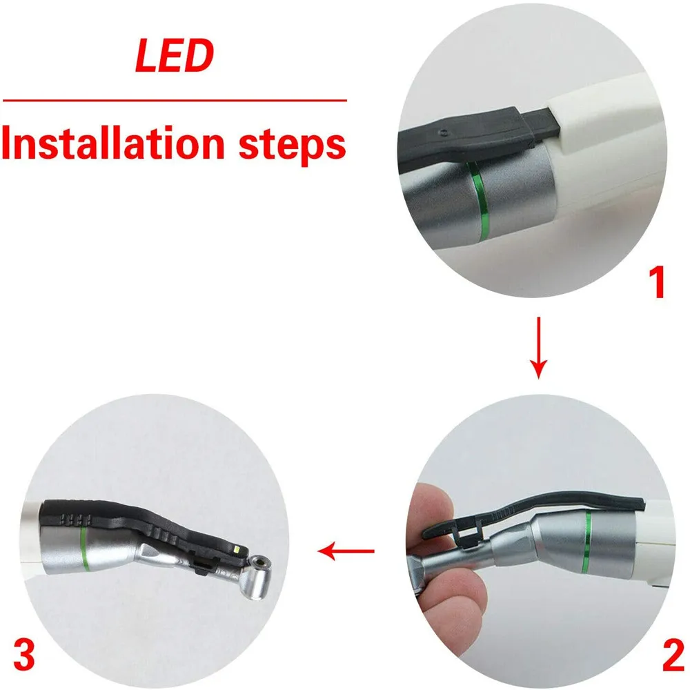 Ental беспроводной мини-эндомотор лечение 16:1 уменьшение угловой наконечник 9