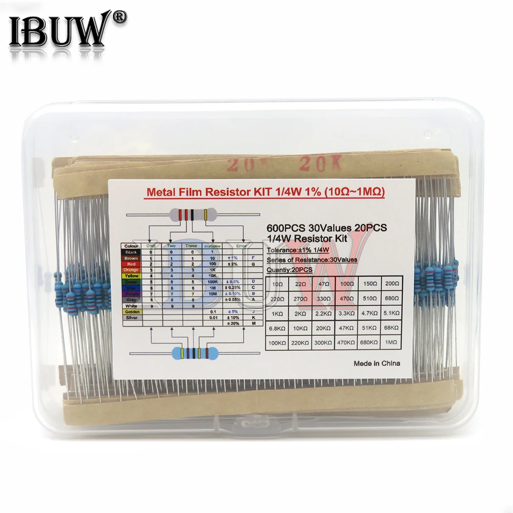 Value 30. набор резисторов.