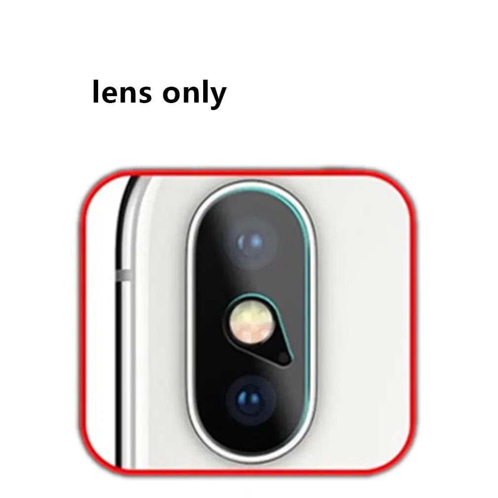 Профессиональная прозрачная защитная пленка для задней камеры iPhone XS Max|Комплекты