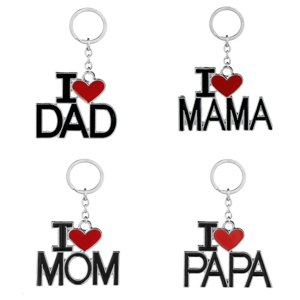 Металлический брелок для ключей подарок на день матери отца День святого