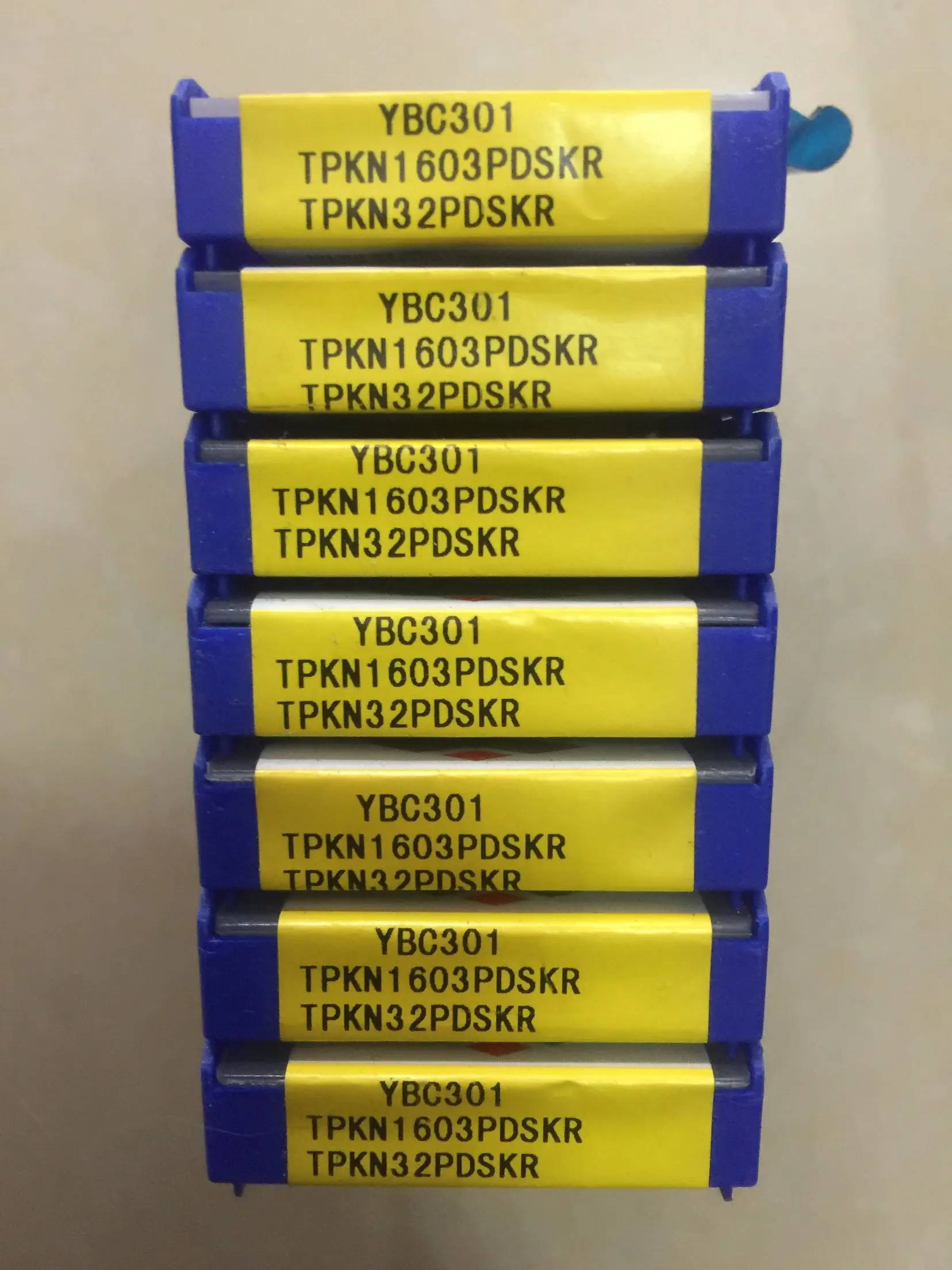 TPKN1603PDSKR YBC301 YBG202 Алмазный токарный станок с ЧПУ Вставки Карбид CNC мельница