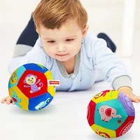 baby toys for children cartoon animal ball soft plush mobile toy with sound baby rattle infant body building ball toys infant