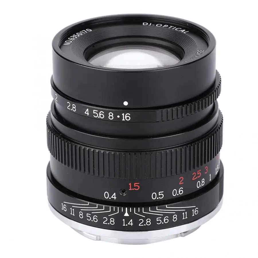 35 мм F1.4 полный кадр объектив для Sony E Mount A7 A7 A7R A7RII A7S A7SII A6500 A6300 A6000 A5100 A5000 X-A10 X-A2 X-A3 FX Mount Cam
