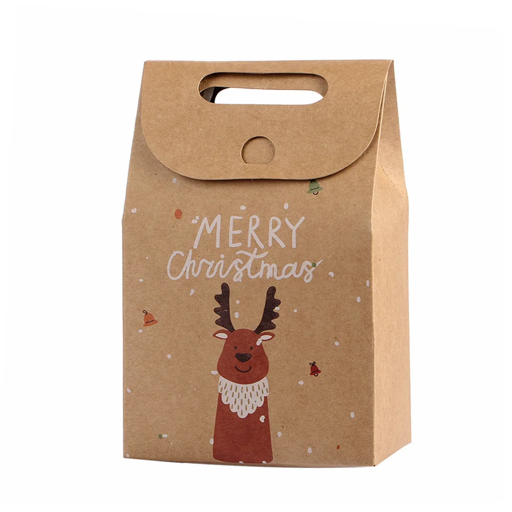 1 шт. бумажная коробка для упаковки десертов на Рождество | Дом и сад