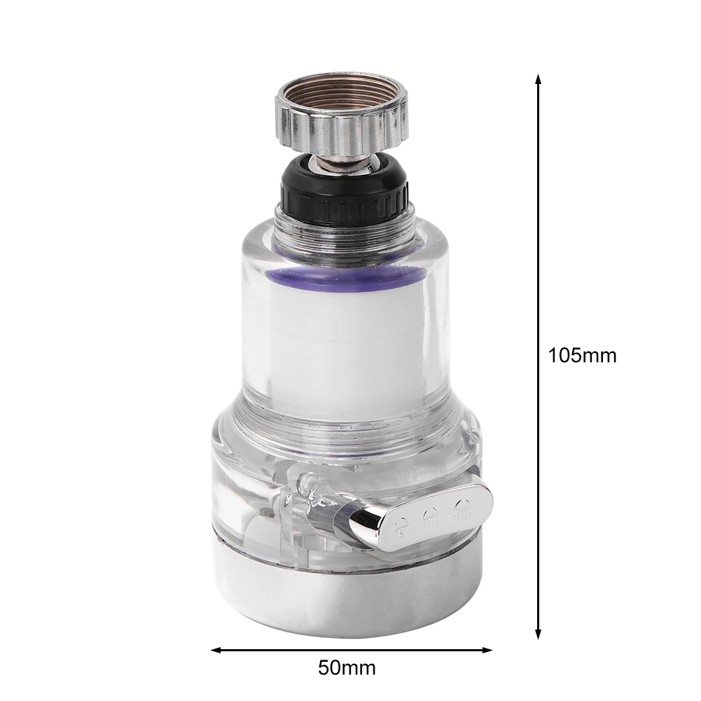 

Adjustable Faucet Filter Cleaning Swivel Head 360 Degree Rotatable Curved Water Saving Tap Diffuser Nozzle Kitchen Faucet Bubble