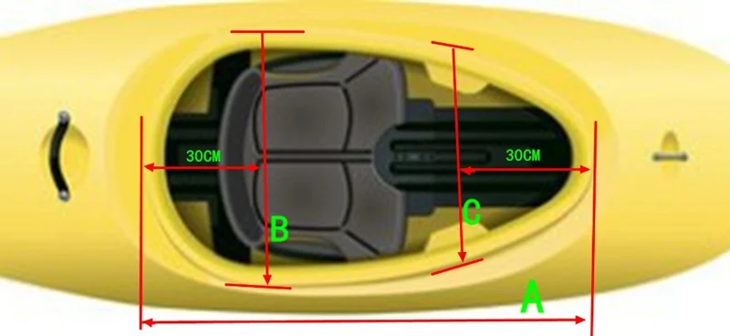 4 размера крыло кабины каяк резиновая лодка аксессуары морское весло