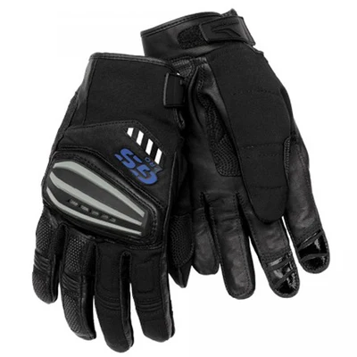 

Motorrad motion Rally GS1200 Gloves for BMW Motorcycle Off-Road Cycling Racing Gloves Black Red Leather Moto Cycling Gloves