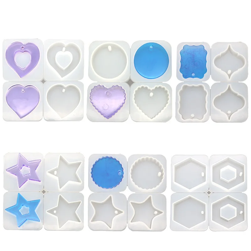 Популярная прозрачная эпоксидная смола своими руками форма в форме сердца