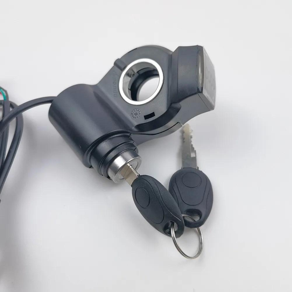 

Electric Scooter Power Switch With Keys Ignition Voltmeter Scooter Ignition Key Cylinder Key For Kugoo M4/Pro Electric Scooter