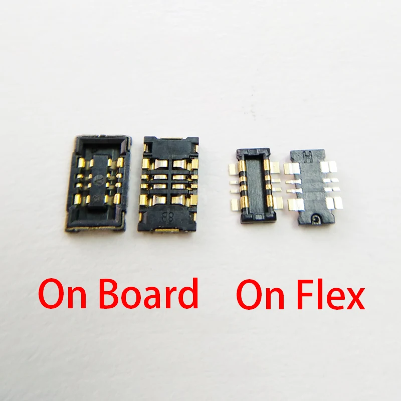 10 шт. FPC разъем аккумулятора на плате для Samsung Galaxy A51 A515 A71 A715 M31 M315 F DS A80 A805 A41 A415 зажим