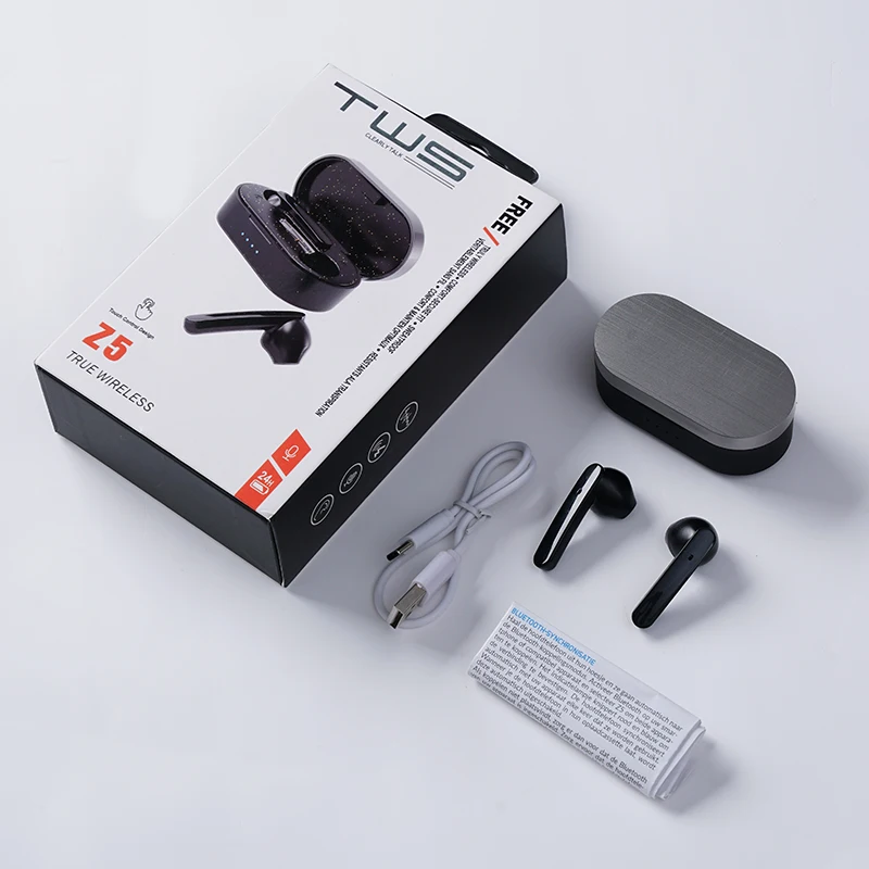 TWS-наушники Z5 с поддержкой Bluetooth 5 0 и микрофоном | Электроника